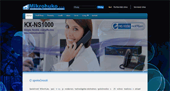 Desktop Screenshot of mikrohuko.sk